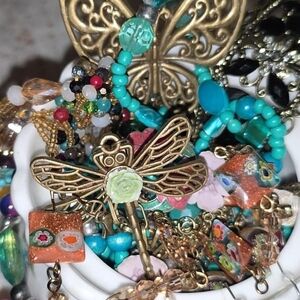 Enchanted forest jewerly jar